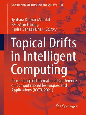 cover image of Topical Drifts in Intelligent Computing